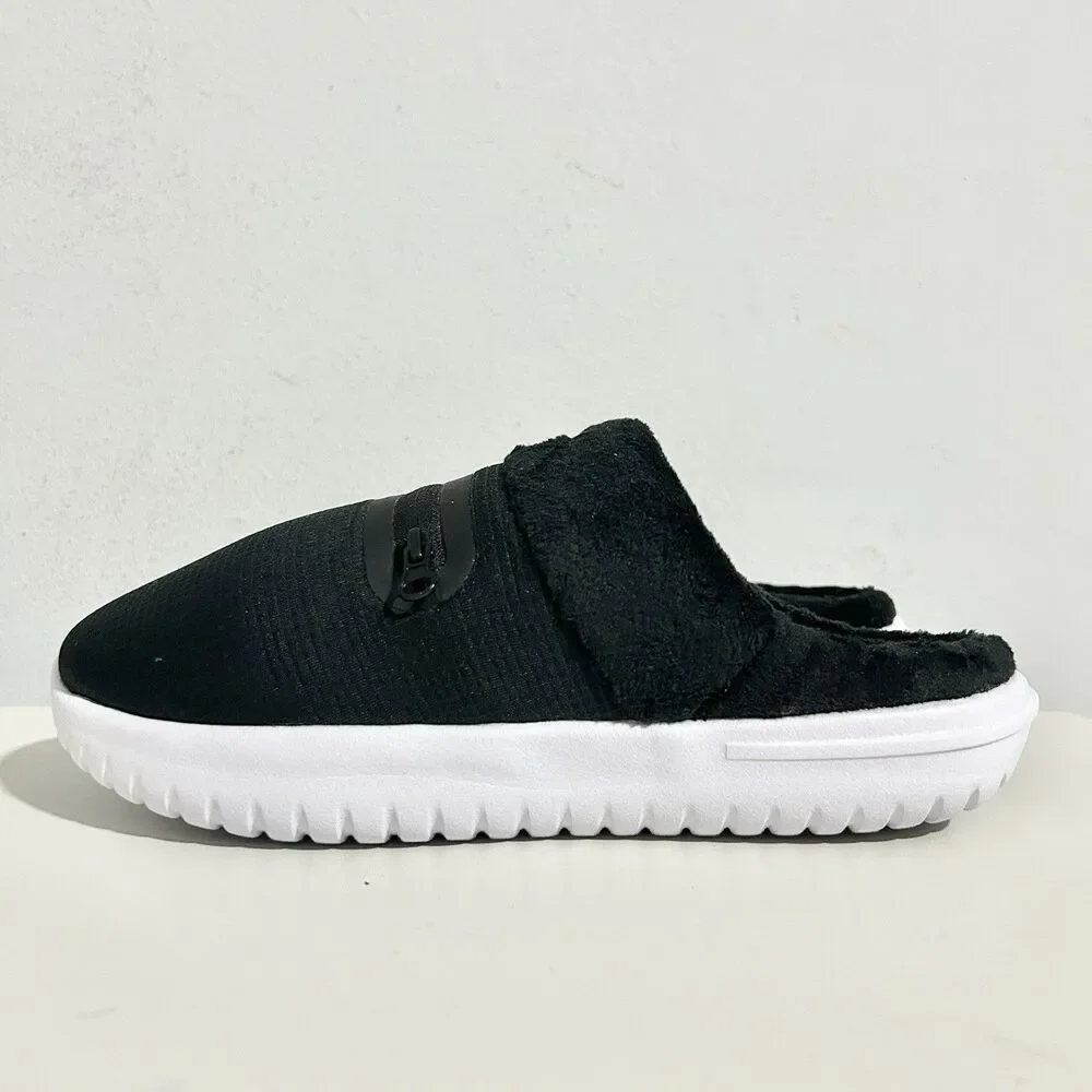 Nike Wmns Burrow “Black White” Women’s Size 7 Lifestyle Comfort Slip-On Sandals